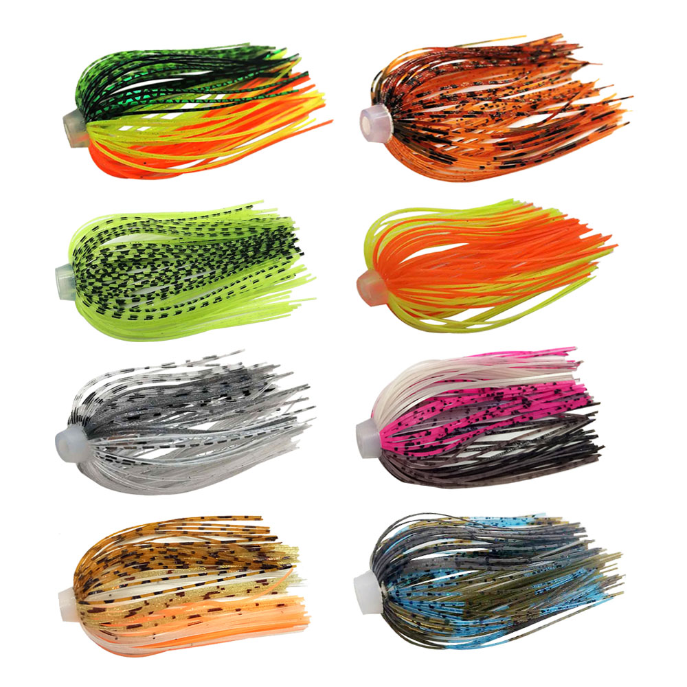 Fishing Lure Spinnerbait - 5 teile/los 88 Stränge 64mm Silikon